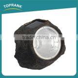 Hot Sale Outdoor Garden Lawn Decorative Small Led Solar Stone Resin Lamp thumbnail-2