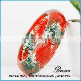 Charming Fashion New Style Dried Flower Resin Acrylic Bangles thumbnail-3