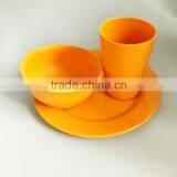 Plant Fiber Plate Biodegradable Bamboo Powder Baby Dish thumbnail-5