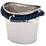 Nickel Plated Roop Design Shiny Wine Cooler thumbnail-1