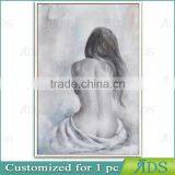 Modern Nude Woman Body Art Oil Painting thumbnail-1