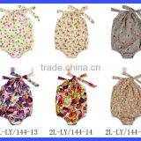 Baby Cotton Designs Fancy Smocked Bubble Rompers Jumpsuits Vintage Ruffle Baby Girl Romper thumbnail-5