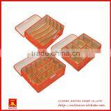 High Quality Oxford Cloth Socks/bra/briefs Storage Box 3 Pcs a Set thumbnail-1