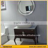 Newstar Inexpensive Bath Cabinet Country Floor Mounted Vanity (NSBC-019) thumbnail-1