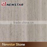 Newstar White Wooden Graining Marble Decoration Countertop Fancy Vanity Top thumbnail-1
