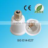 E14 to E27 Plastic Lamp Holder Adapter thumbnail-1