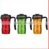 350ml Double Wall Stainless Steel Thermo Mug Non Leaking Lid thumbnail-1