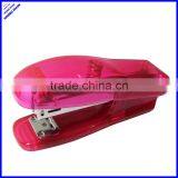 2015 Hot Selling Transparent Standard Desktop Plastic Clear Stapler Promotional Stapler thumbnail-1