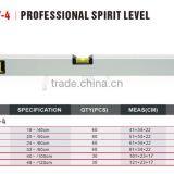 Silver Surface 40CM-200CM Adjustable Angle Level Aluminium Spirit Level thumbnail-2