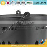 Ash Bucket With Lid Metal Wooden Ash Bucket With Handle thumbnail-5