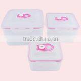 Square Take Away Airtight Plastic Food Container thumbnail-5
