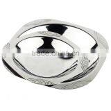 Custom Made Deep Thick Wall Stainless Steel Dinner Plate & Dishes thumbnail-2