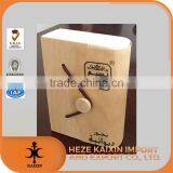 Strong Quality Factory Fair Price Silk Printing Heart Shape Wooden Veneer Box thumbnail-1