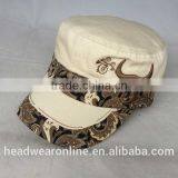 Hot Horn Embroidery Military Caps and Flat Caps With Dongguan Factory thumbnail-4