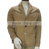 Luxury quality suit collar fitness style men's custom softshell jacket, bomber jacket wholesale