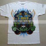 Mens Combed Cotton Soft Feeling Water Based Allover Printed High Quality Cotton T-shirt thumbnail-1