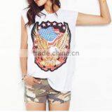 New style of women tank top, 100% cotton