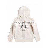Wholesale Plain White Hoodies 100% Polyester Zip up Hoodies Animal Print Hoodies thumbnail-2
