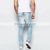 OEM Services Factory Light Blue Plain Fashion Skinny Jeans Boys thumbnail-2