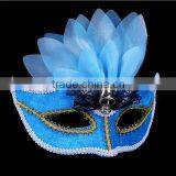Hot Design With Feather Fantastic Sexy Cheap Women Indian Halloween Mask thumbnail-6