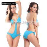 2017 Hot Selling 9 Colors One Piece Swimwear Sexy Bikini Swimsuit thumbnail-1