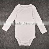 Soft Cotton Newborn Baby Boys Girls Clothes Infant Jumpsuit Bodysuit Plain Color Baby Romper thumbnail-4