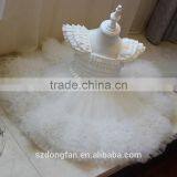 Baby Frock Design Pictures Little Princess White Flutter Sleeve Tutu Dress Toddle Girls Flower Dress thumbnail-2