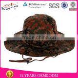 Custom Camo Printed Fabric 2014 Fashion Outdoor Sports Bucket Hats thumbnail-1
