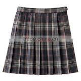 China Wholesales Skirts Short Plain Checked Girl School Uniform Skirt thumbnail-6