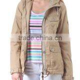 Classic Plaid Hooded Jacket PQ335 thumbnail-3