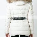 Shandao OEM Custom Winter Soft Long Sleeve Fashional Ostrich Feather Coat thumbnail-4
