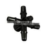 Hot Sale 5 Way Agricultural Garden Plastic Irrigation Connector 1/4 Inch Barb Drip Cross Connector Fittings Garden Sprinklers thumbnail-2