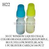 H22 30 CC WINDOW LIQUID CHALK thumbnail-1