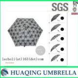 LF-014 3 Folding 6k Auto Open& Close Lady Umbrella thumbnail-1