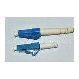 Loose Tube LC Fiber Optic Patch Cord Single Mode With Short Boot