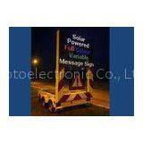 Custom Energy Saving Portable Variable Message Sign Super Bright 900W/Unit, 1R1G1B DIP Type