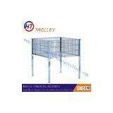 Promotion Wire Cage Sample Display Racks With Legs For Shopping Center