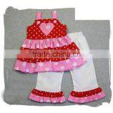 Red Valentines Boutique Outfits,western Baby Girls Valentines Day Outfit Sets M5042501 thumbnail-3