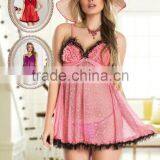 Sexy Lace Nightdress Babydoll Lingerie Made in Turkey thumbnail-1