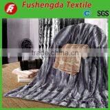 Faux Fur Throw Soft Fluffy Luxury Double Layer PV Fleece Sofa Blanket thumbnail-2