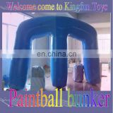 "M" shape inflatable paintball bunkers