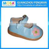 Handmade High Quality Girl Leather Dress Breathable Shoe thumbnail-1
