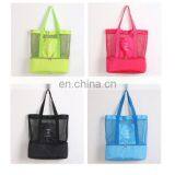 Discount Very Cheap Play & Joy Bag Portable Double Layer Mesh Sport Beach Picnic Shoulder Mesh Beach Bag