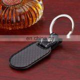 Custom Car Carbon Fiber Metal Keychain Wholesale thumbnail-1