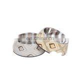 Wholesale Cheap Colorful Printed Stainless Steel Dog Bowl thumbnail-4