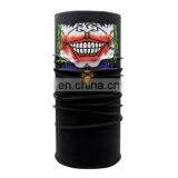 HQP-SY11 HongQiang Skeleton Skull Bandana Halloween Neck Half Face Silk Scarves Multifunctional Mask Shield Riding Hair Scarf thumbnail-5