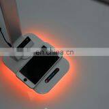MESUN Smart and Rechargeable Led Desk Lamp With Wireless Charger for Mobile Phone, RGB Ambient Night Light thumbnail-7