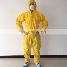 Disposable Yellow PPE Kit Industry Protective Work Wear thumbnail-3