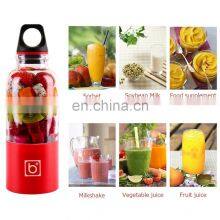 Juicer Factory 500ml 2 Blades Juicer Cup Portable Usb Juicer Blender Bottles Usb Blender thumbnail-5