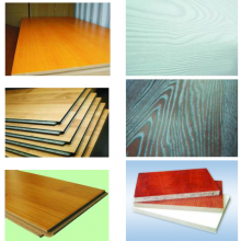 Short Cycle Melamine Laminating Hot Press for HDF Laminate Flooring, Furniture thumbnail-5